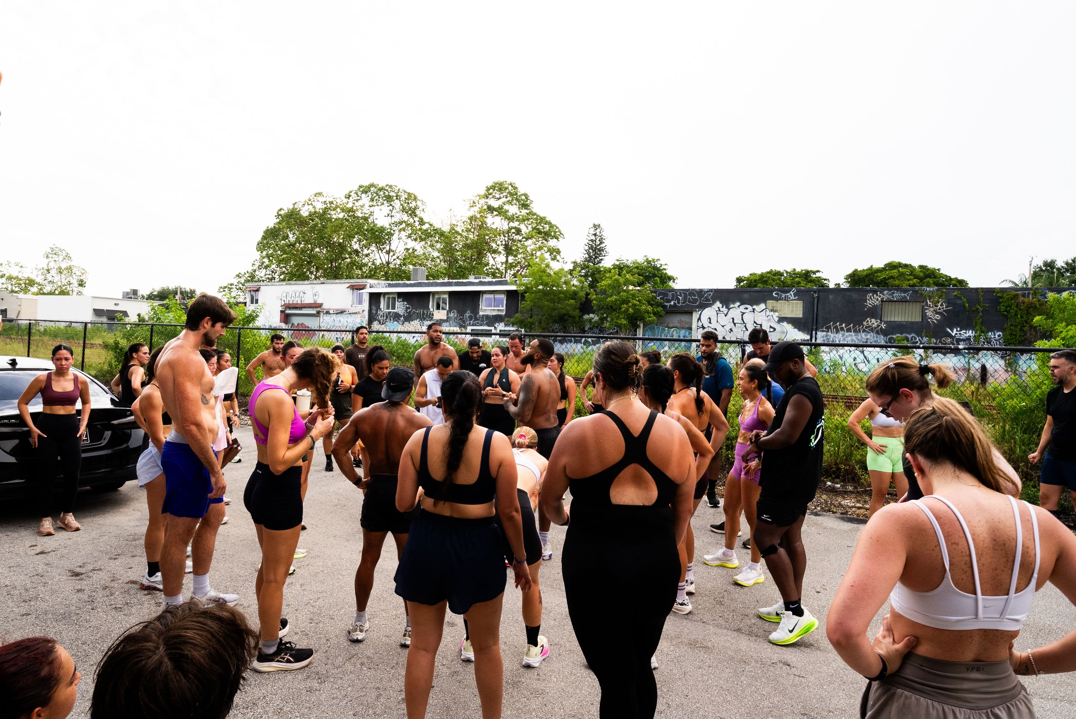 Outdoor lot circle — Miami Sunday