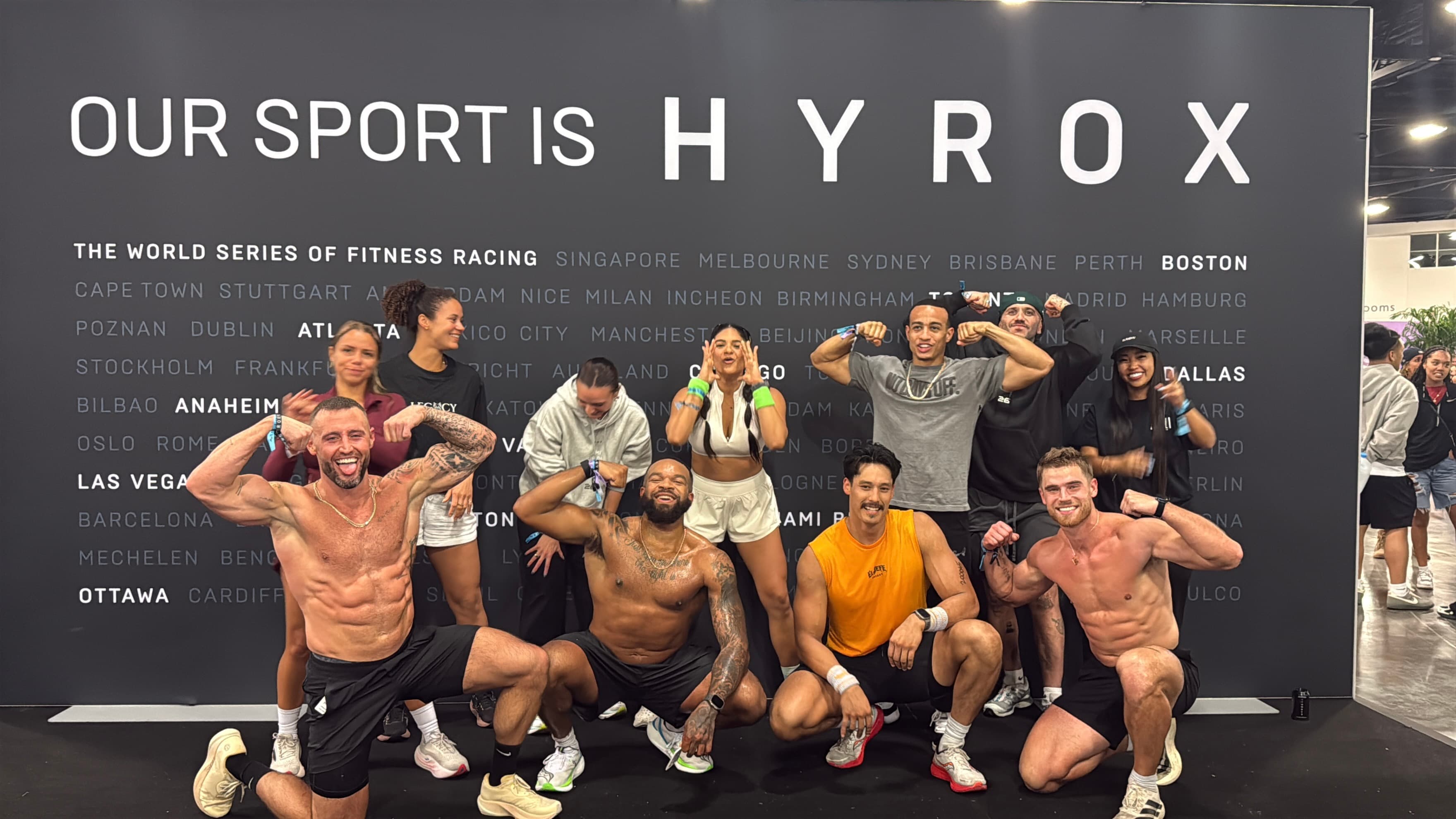 HYROX crew — the platform JT is building