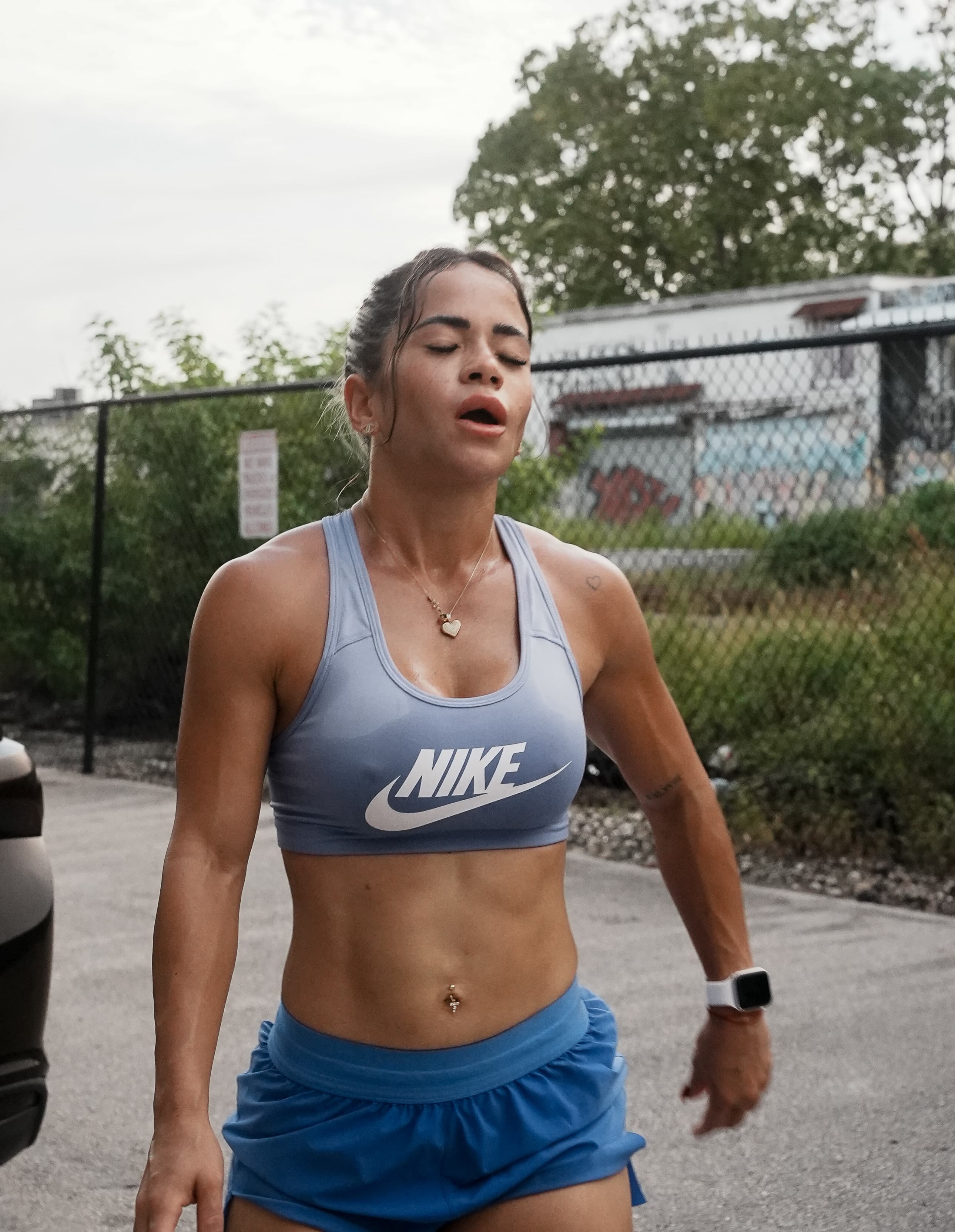 Outdoor recovery after the session